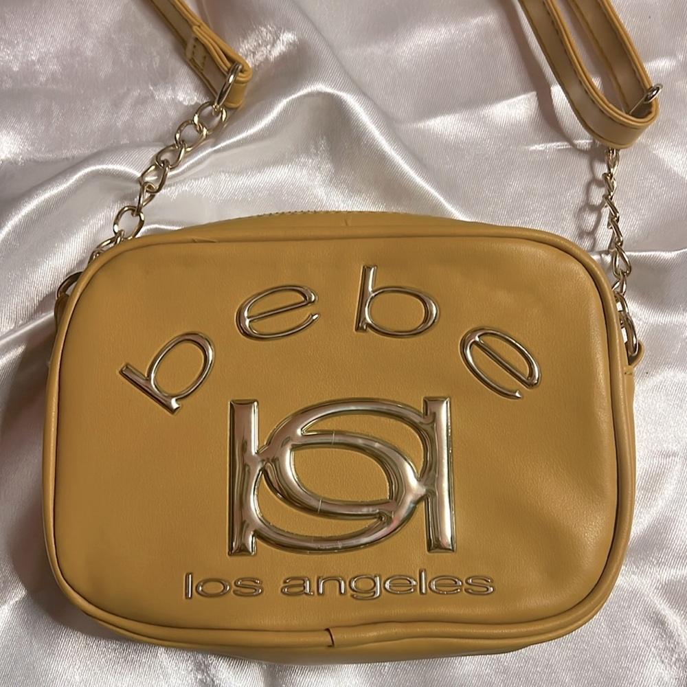 BEBE Mustard Crossbody